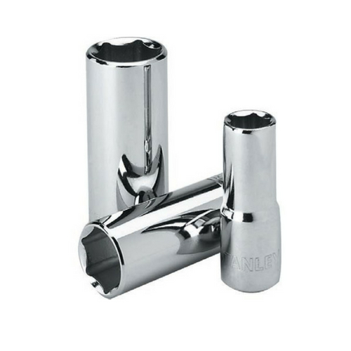 Dados/Cubos Largos Métricos - 6 PT - Mando 3/8