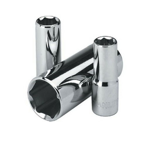 Dados/Cubos Largos en Pulgadas - 6 PT - Mando 3/8